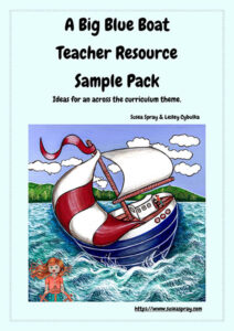A Big Blue Boat Teacher Resource Sample Pack