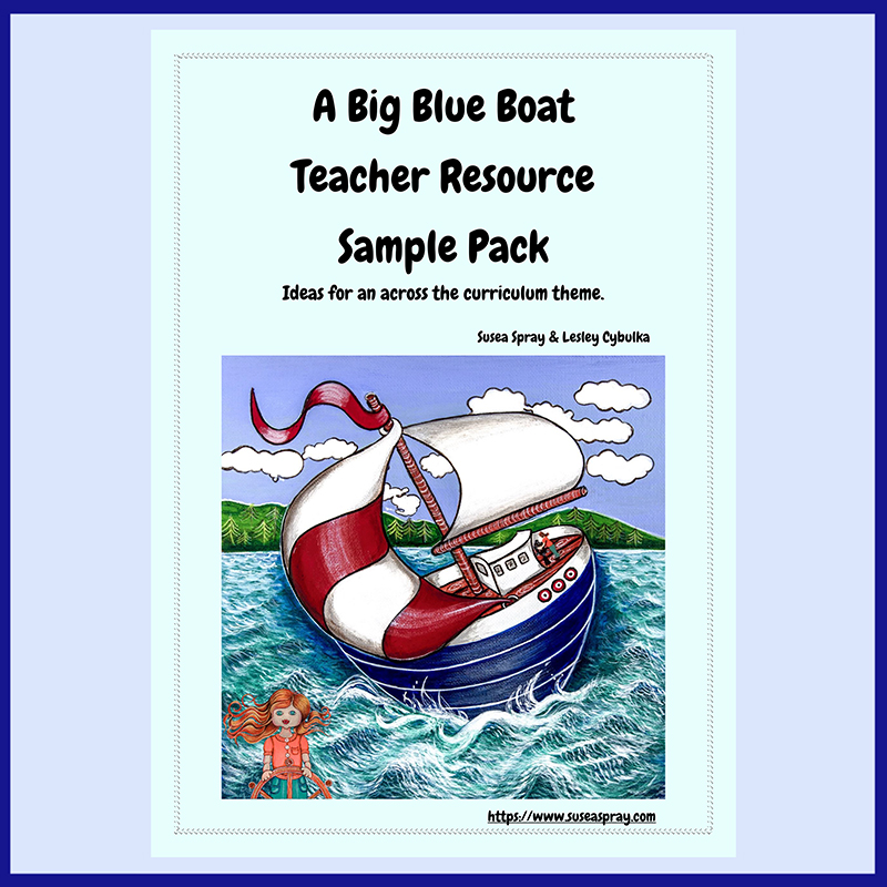 A Big Blue Boat Teacher Resource Sample Pack