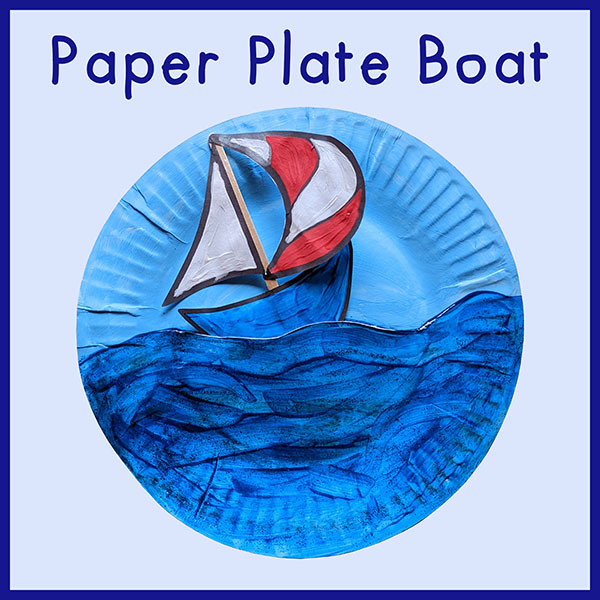 writing fun trace, write and colour writing activities fun for kids fun for children learn phonics
paper plate boat