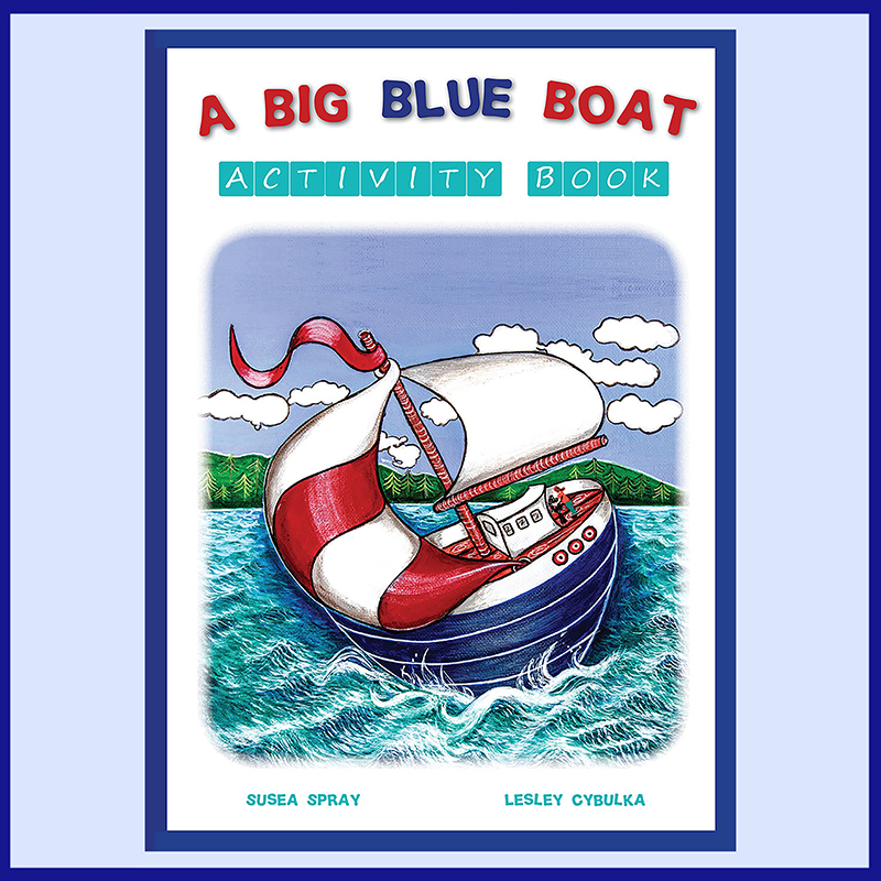 A big blue activity book Interactive fun for kids
