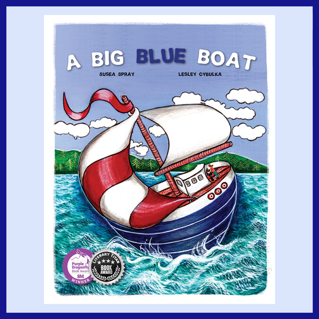 A Big Blue Boat Hard Cover