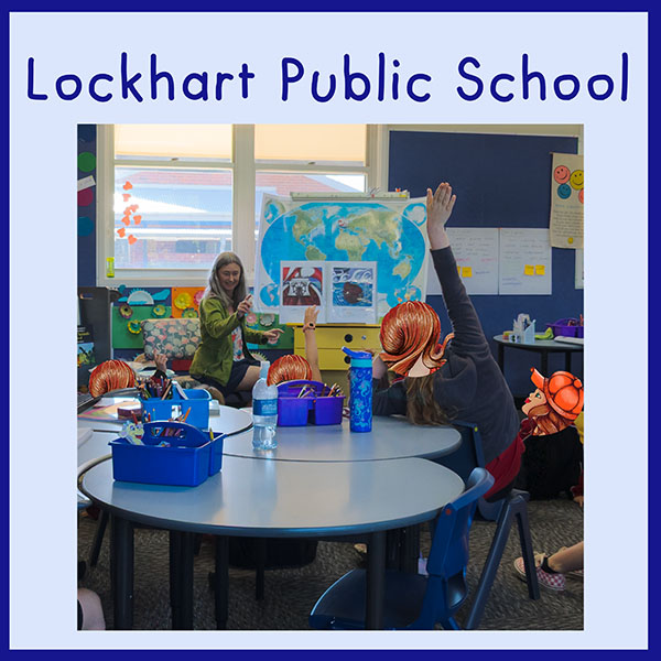 Lockhart Public school author visit