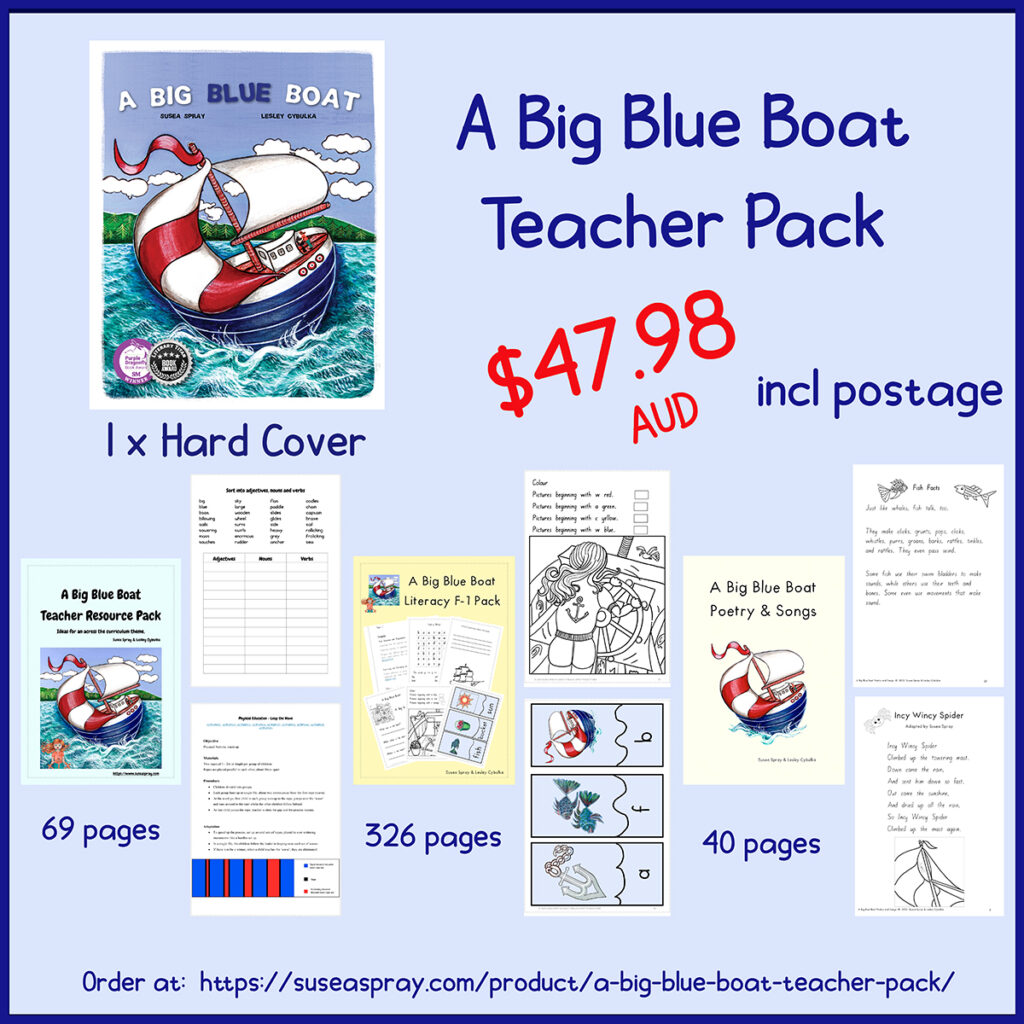 A Big Blue Boat Teacher Pack